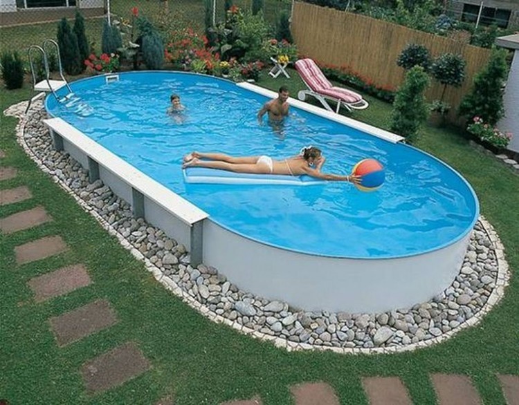 Заглубляемый бассейн Summer Fun овальный 5x3x1.5 м (рис.6)